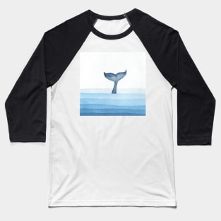 Whale Baseball T-Shirt